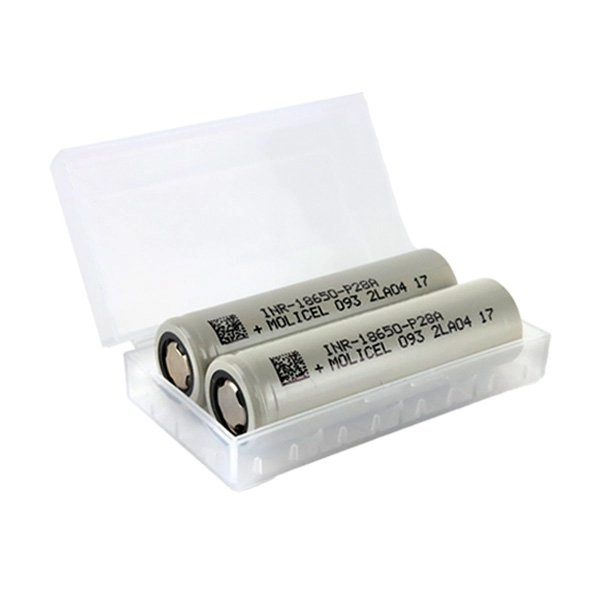 Accus – P28A 18650 – 2800mAh - Vendu par 2 -Molicel