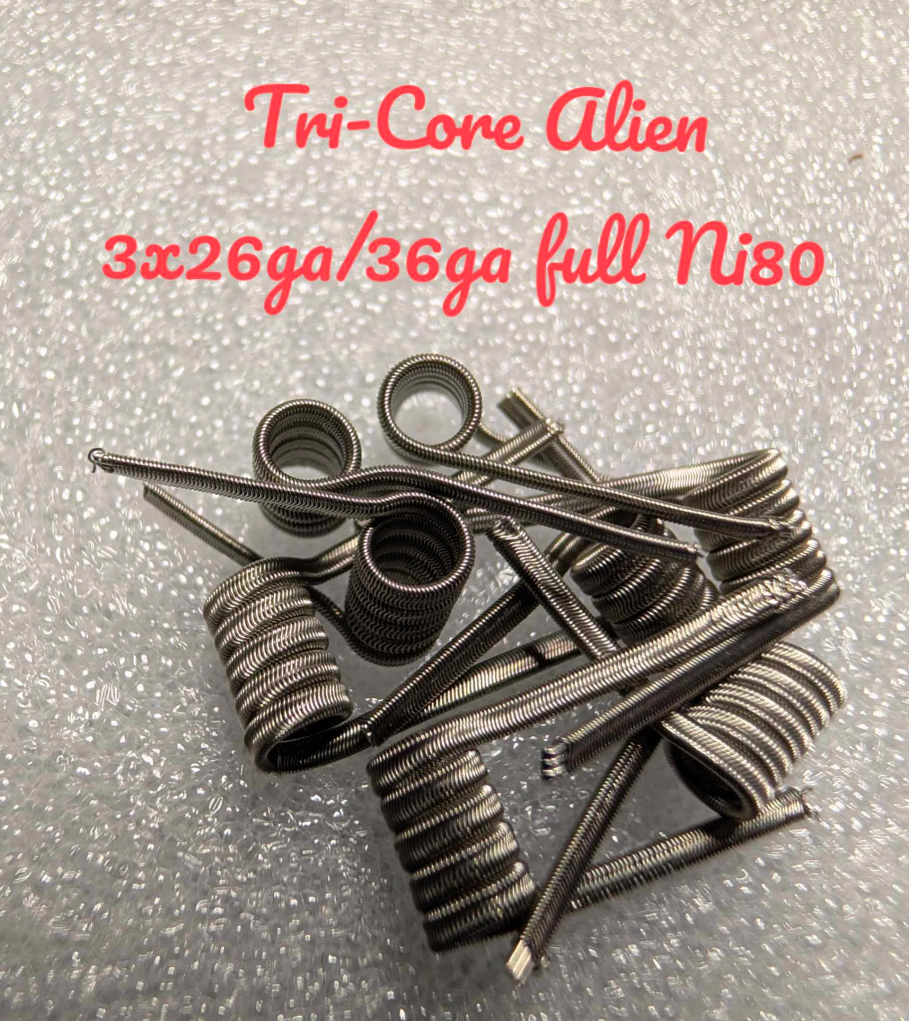 Tri-Core Alien - Ni80 - 3mm 0.21 Ohm