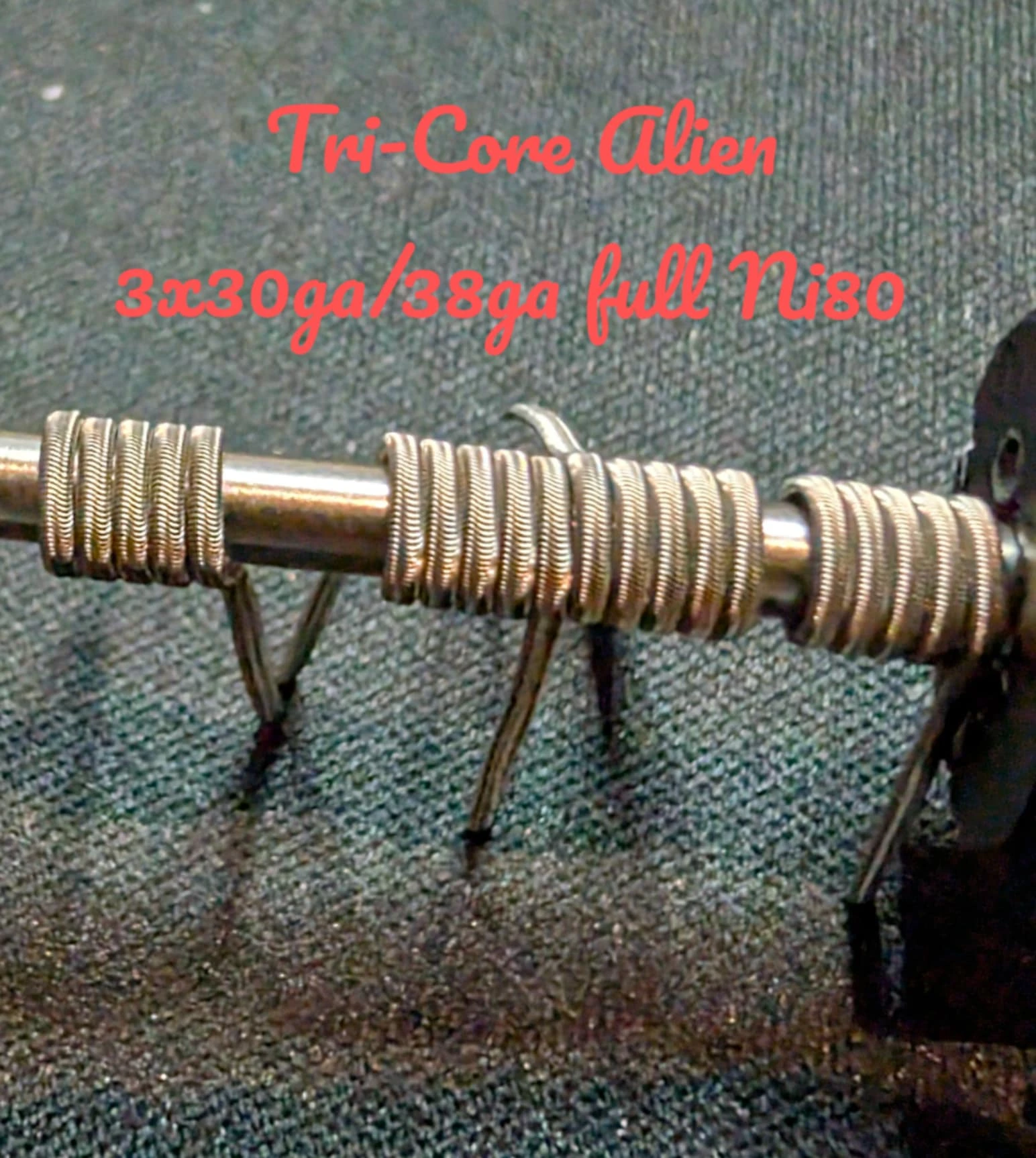 Tri-Core Alien - Ni80 - 3mm 0.50 Ohm