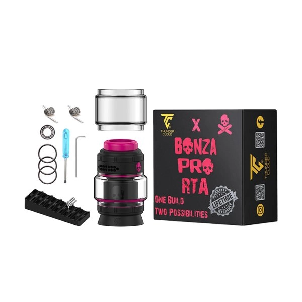 Bonza Pro RTA Limited Edition 26.5mm - Thunder Cloud x Vaping Bogan